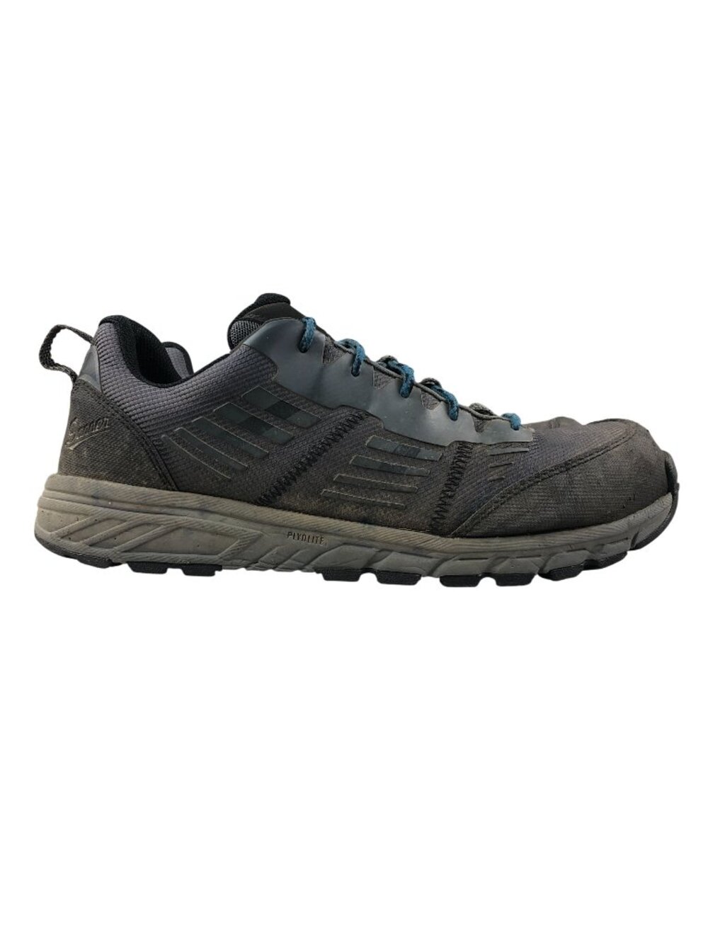 Danner Men's Size 10.5EE Run Time 3" Composite Safety Toe Grey EH Work Shoes